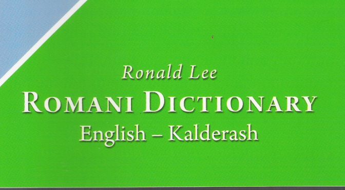 Romani Dictionary:  English – Kalderash